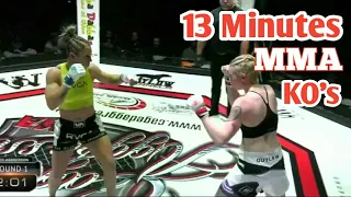 13 Minutes BEST MMA Knockouts | 2021