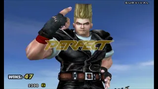 Tekken 5 - PS2 - Survival Mode - Paul - 56 Wins