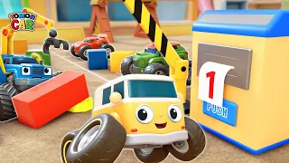 Let's play parking with Tomoncar friends!! Learning Numbers nursery rhyme Kids Songs