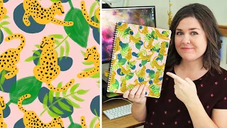 How I Make Seamless Repeat Patterns for Print Products