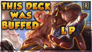 BRAUM WAS BUFFED! TIME FOR SCARGROUNDS | Masters Gameplay | Legends of Runeterra | Dyce