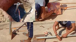 How to make an earthing / Process of plate Earthing / plate Earthing with PVC pipe / Earth for home