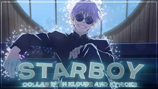 Gojo Satoru Edit「Starboy🔥」Collab with Kynicks@KYNICKS-Edits  and Kloudz@Ecliplzzz 「AMV/EDIT」#gojo