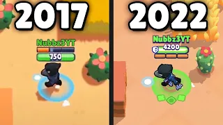 Brawl Stars 2017 vs 2022 Gameplay! 5 Years Later