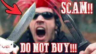 WATCH BEFORE YOU BUY SCAM!! | Chinese Clone Knife Vs Fallkniven