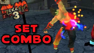 JIN KAZAMA Set Combo Tekken 3