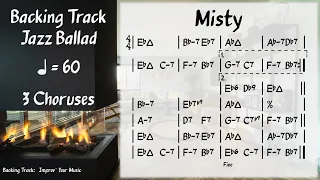 Misty (60 BPM) - Backing Track