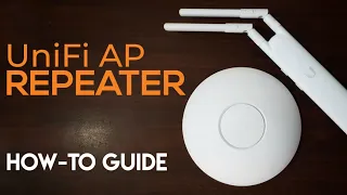 Ubiquiti UniFi AP - How To Setup As A REPEATER