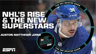 Auston Matthews is LOVING Toronto & faces of the NHL 👀 | The Pat McAfee Show