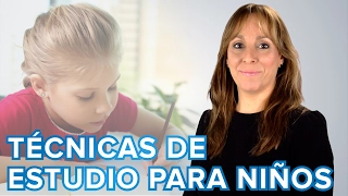 Cómo enseñar a estudiar a niños de Primaria | Técnicas de estudio