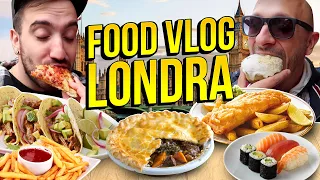 PIZZA HUT, TACOS, SUSHI e TANTO ALTRO! | LONDON FOOD VLOG | FLOG #1