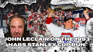 John LeClair on the 1993 Habs Stanley Cup