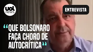 Aziz: 'Espero que Bolsonaro esteja fazendo choro de autocrítica'