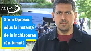 Sorin Oprescu adus la instanţă de la închisoarea rău-famată