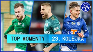 WSZYSTKIE GOLE 23. KOLEJKI | TOP MOMENTY | SKRÓTY | Ekstraklasa | 2022/23