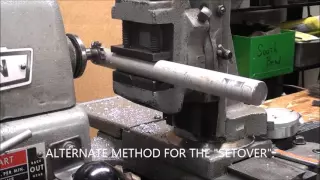 Cutting a Woodruff Keyseat on Atlas Lathe -MILLING ATTACHMENT 284 tubalcain