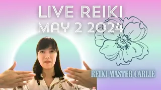 Live Reiki Cleansing | Removing & Clearing Negative Energy | Live 5/2/2024 by Reiki Master Carlie