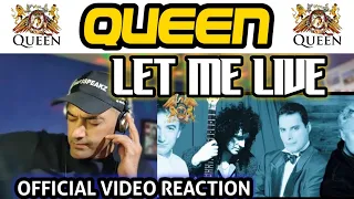 Queen - Let Me Live (Official Lyric Video) - First Time Reaction