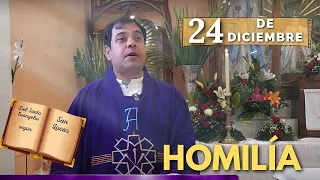 EVANGELIO DE HOY martes 24 de Diciembre del 2023 - Padre Arturo Cornejo