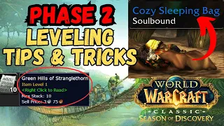 10 Tips & Tricks for FAST Leveling & Progressing in Phase 2 of Season of Discovery (WoW Classic SoD)