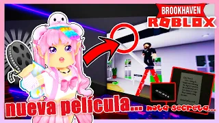 *NUEVA PELICULA SECRETA* ENCUENTRO EL CODIGO OCULTO +NUEVA CARTA DE AGENCY en BROOKHAVEN 📨😱 ANIELICA