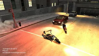 GTA 4/GTA IV epic fail - horrible crash