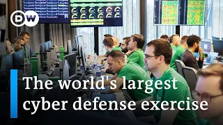 Locked Shields: NATO holds world's largest cyber defense exercise | DW News