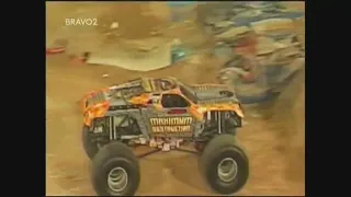 Monster Jam World Finals X Maximum Destruction Backflip (Bravo 2 European Airing)