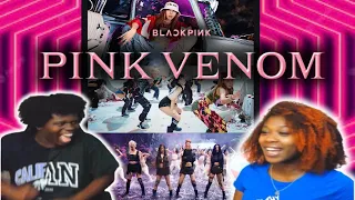 REACTING to BLACKPINK - ‘Pink Venom’ M/V