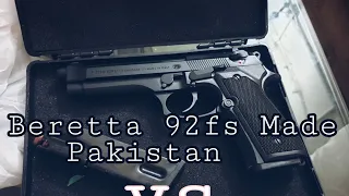 Beretta 92fs Made pakistan 🇵🇰 VS Italy 🇮🇹 Pubg 9mm pistol #Beratta