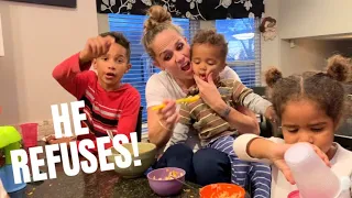 TODDLER REFUSES TO EAT!