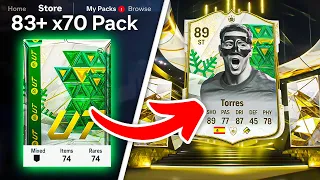 83+ x70 500K WINTER WILDCARD PACKS! 😲 FC 24 Ultimate Team