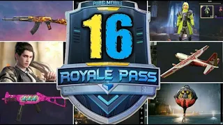 Season 16 ALL Emotes RP (1 TO 100 ) PUBG Mobile