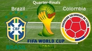 World Cup 2014: Brazil vs Colombia (Game Analysis)