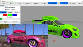 How to Use zmodeler|| ADDING ROOFBOX TO CARS IN GTA SA