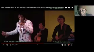 Elvis Presley - Rock N' Roll Medley (Don't Be Cruel, Blue Suede Shoes & All Shook Up) Reaction