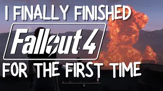 i finally finished fallout 4 for the first time