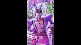 Glamrock Bonnie boss fight scene