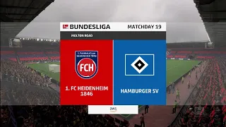 FIFA 23 | FC Heidenheim 1846 vs Hamburger - Bundesliga | Gameplay