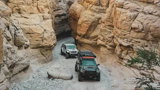 Exploring Anza-Borrego's Majestic 450 Million Year Old Slot Canyon