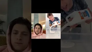 Tom Holland Reacts to a Tiktok / #shorts