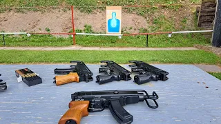 Zastava M84 Scorpions at the Range