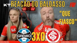 VANOS RIR? REAÇÃO DO FABIANO BALDASSO EM INTERNACIONAL 0X3 GRÊMIO | GAUCHÃO 2022|