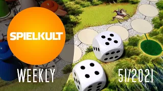 Weekly 51/2021 // Brettspiel-Reviews, Spieletreff, Preview