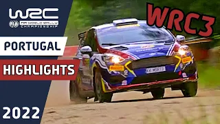 WRC Rally Highlights : WRC Vodafone Rally de Portugal 2022 : WRC3 Saturday