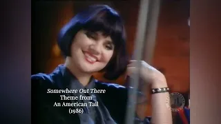 Linda Ronstadt & James Ingram - Somewhere Out There PROMO VIDEO FULL HD (with lyrics) 1986