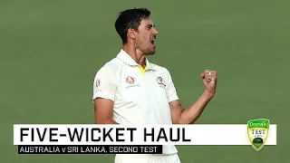 Starc breaks through with five-fer