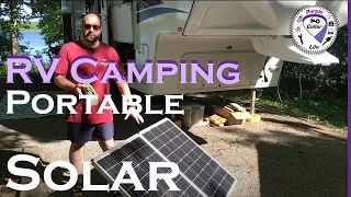 #15 Zamp Solar Panels Charge Our RV Battery While Off-grid Boondocking or Dry Camping.