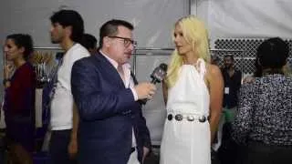 Beach Riot designer Nicole Hanriot interviewed at Mercedes-Benz Fashion Week Swim 2014