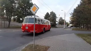 Historická Karosa škoda 706 RTO.